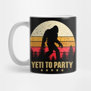 Yeti to Party Shirt - Funny Sasquatch Gifts 2 Mug